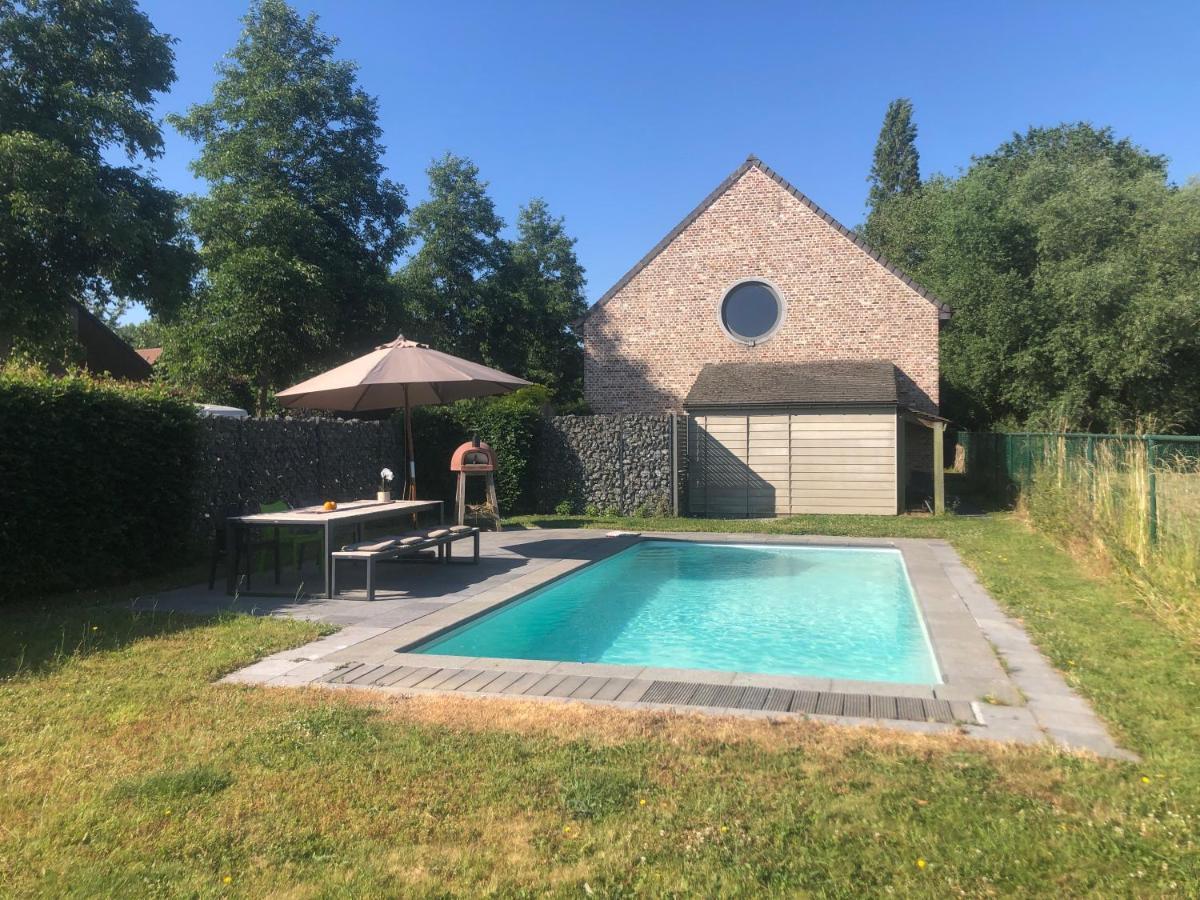 Landelijke Villa Met Zwembad En Gezellige Openhaard Zemst Ngoại thất bức ảnh
