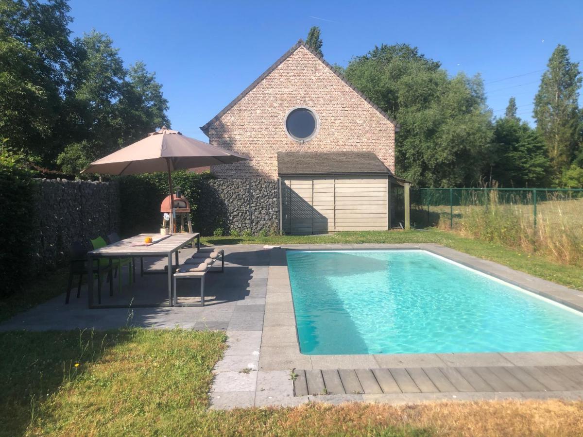 Landelijke Villa Met Zwembad En Gezellige Openhaard Zemst Ngoại thất bức ảnh